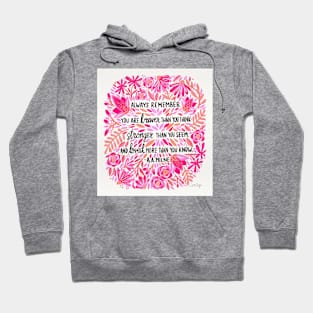 Pink Ombre - Always Remember Hoodie